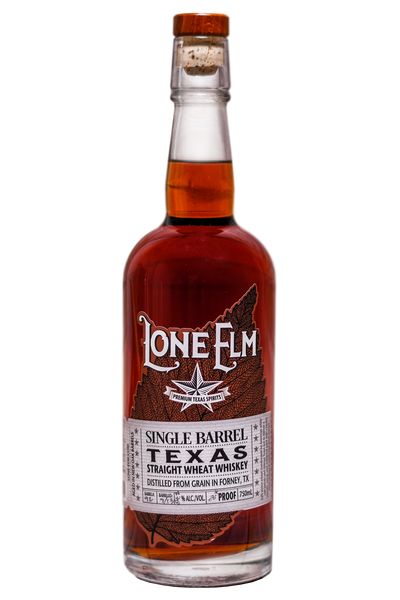 Lone Elm Single Barrel Texas Straight Wheat Whiskey