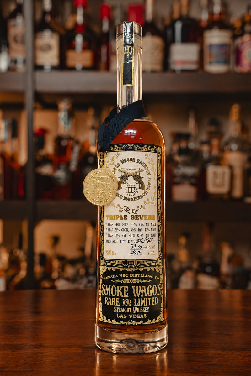 Smoke Wagon Rare & Limited Triple Sevens Straight Whiskey