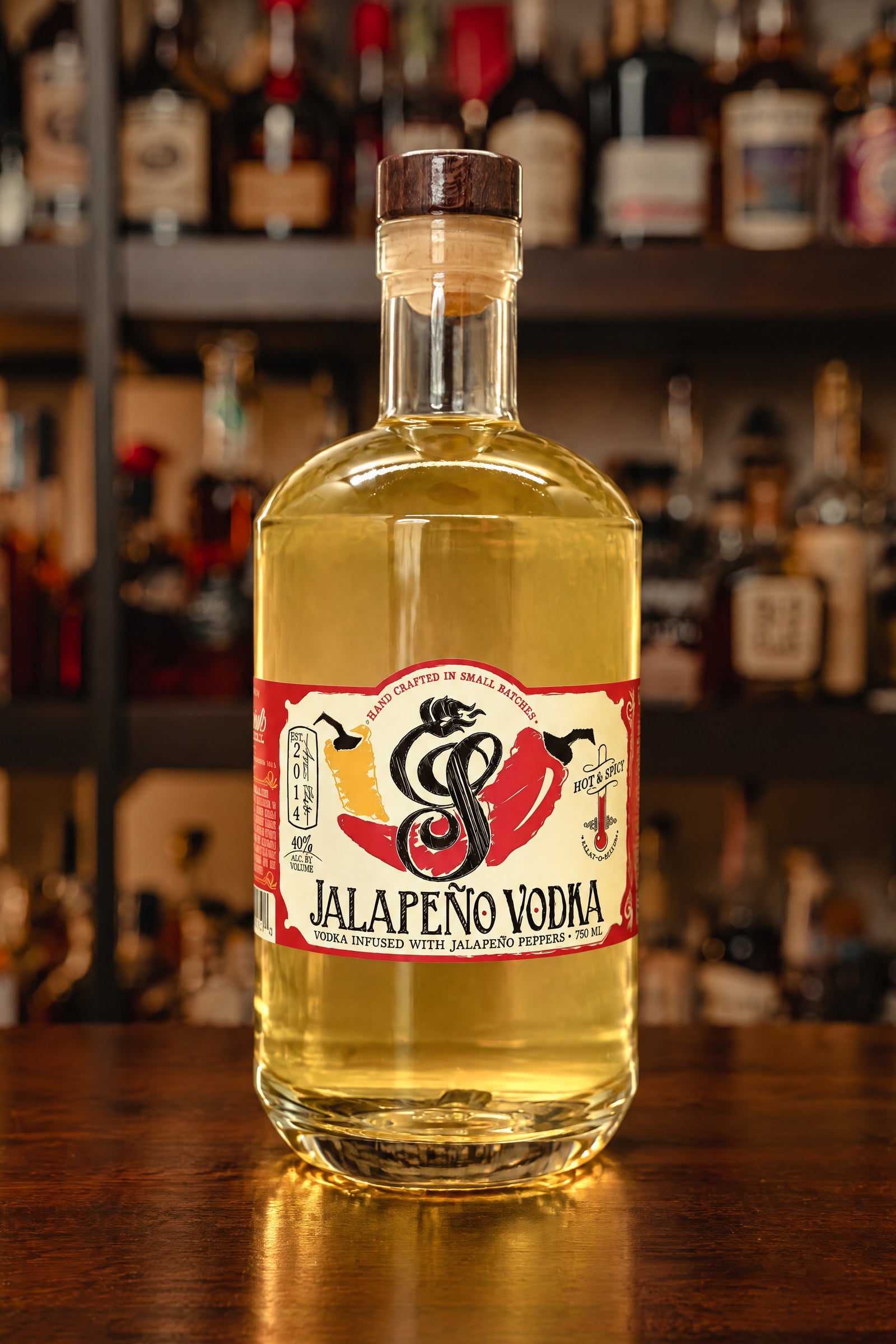 Social Still Jalapeno Vodka – Seelbach's