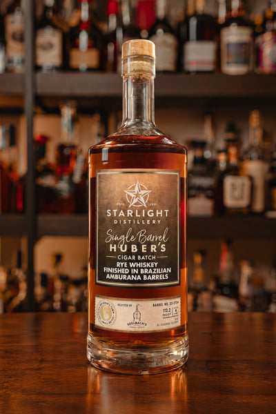 Starlight Distillery Amburana Barrel Finished Rye Whiskey #23-2154 113.2 proof - Selected by Seelbach's