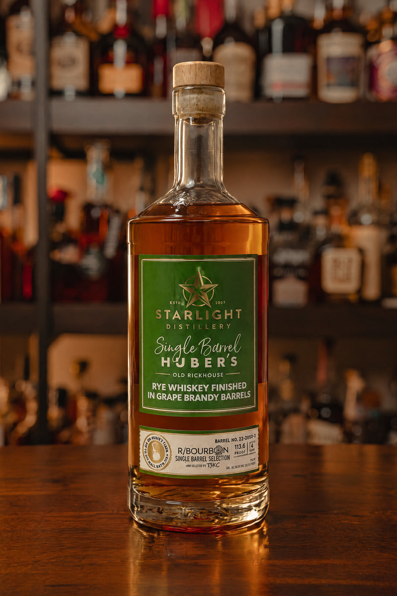 Starlight Distillery Grape Brandy Finished Rye Whiskey 113.6 proof #22-2050-2 - Selected by r/bourbon