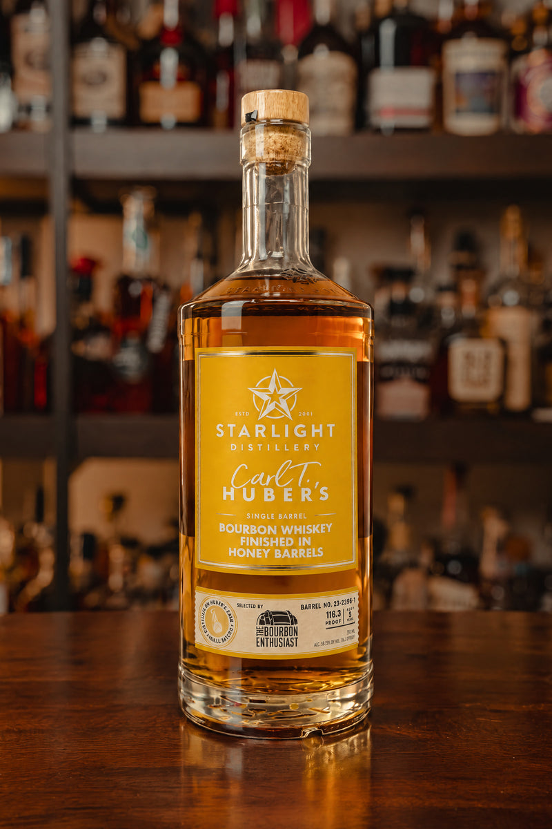 Starlight Distillery Honey Finished Bourbon #23-2396-1 116.3 proof - Selected by Bourbon Enthusiast