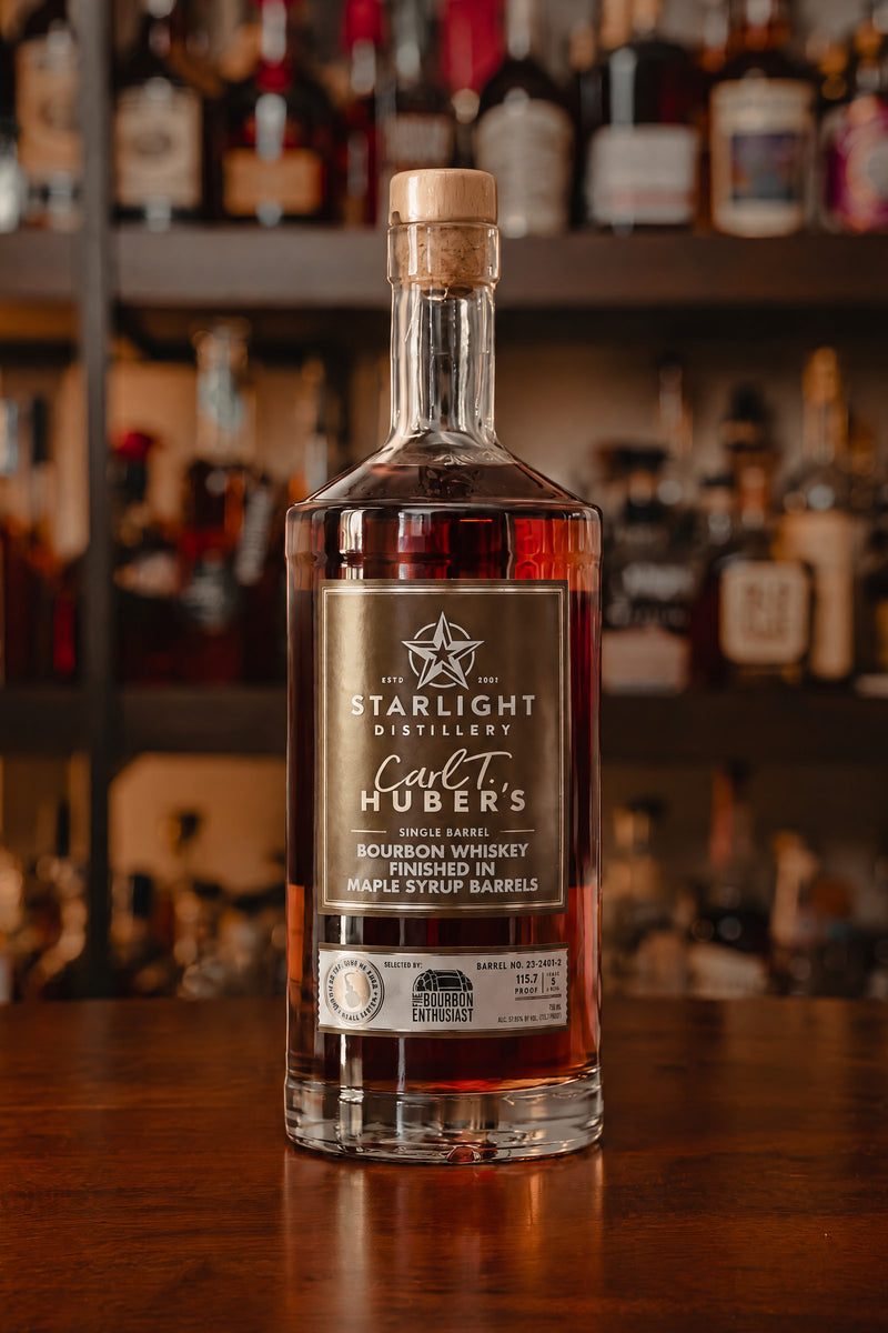 Starlight Distillery Maple Finished Bourbon #23-2401-2 115.7 proof - Selected by Bourbon Enthusiast
