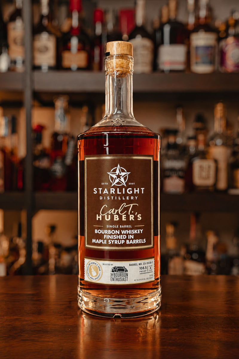 Starlight Distillery Maple Finished Bourbon Barrel#23-2038-1 108.5 proof - Selected by Bourbon Enthusiast