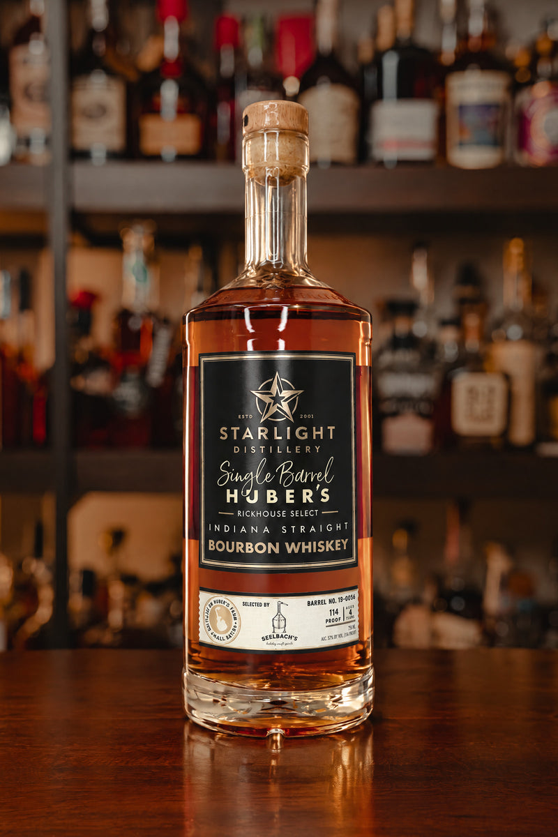 Starlight Distillery Rickhouse Select Indiana Straight Bourbon Whiskey 114 Proof #19-0056 - Selected by Seelbach's