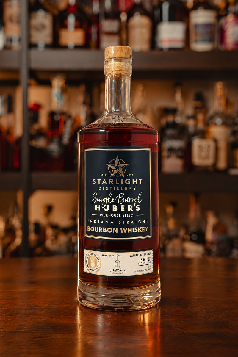 Starlight Distillery Single Barrel Bourbon Whiskey #18-0358 115.6 proof - Selected by Seelbach's