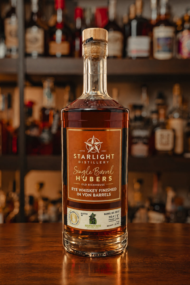 Starlight Distillery VDN Cask Rye Whiskey - Bourbon Charity #FB137