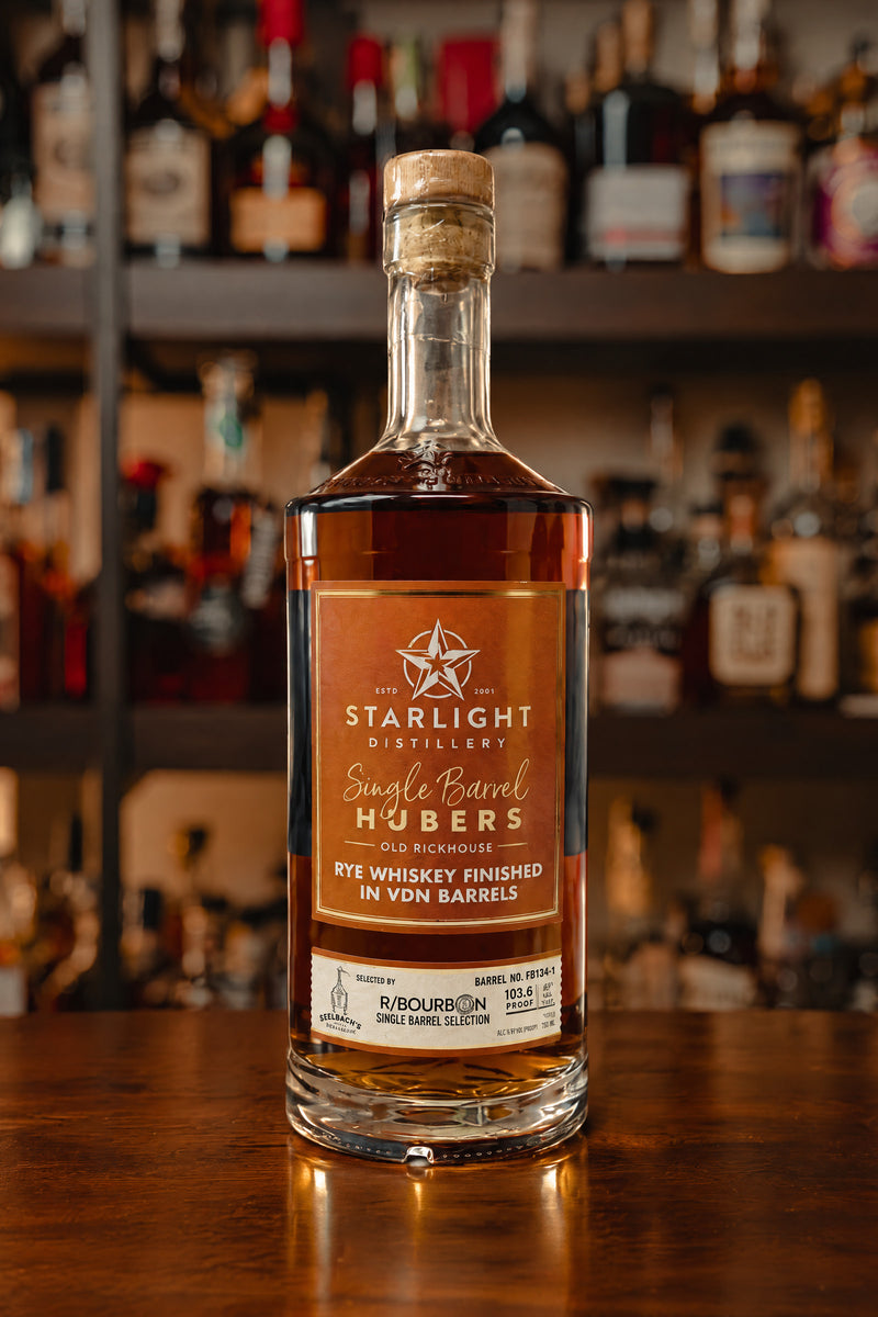 Starlight Distillery VDN Cask Rye Whiskey - Selected by  r/bourbon & Seelbach's #FB134-1