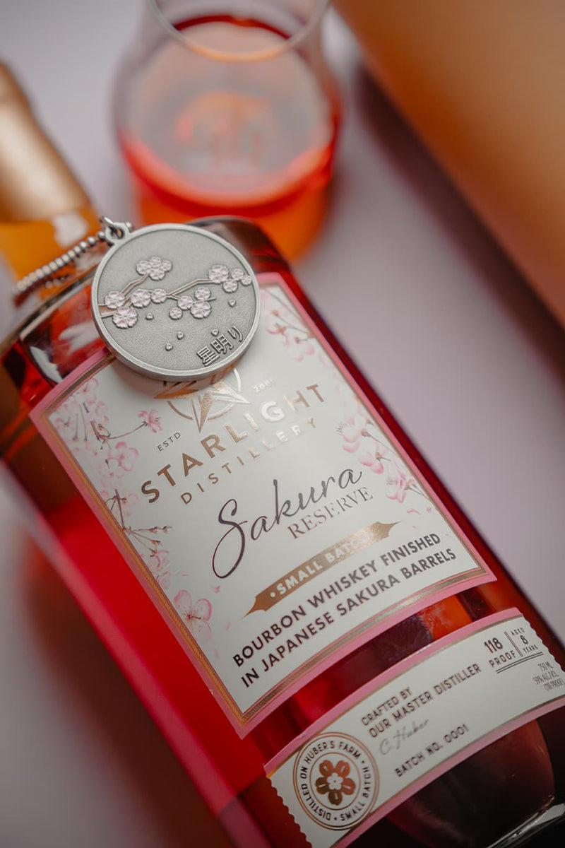 Starlight Distillery Sakura Finished Bourbon Batch 03