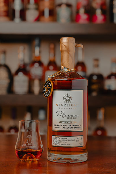 Starlight Distillery Mizunara Finished Bourbon Whiskey