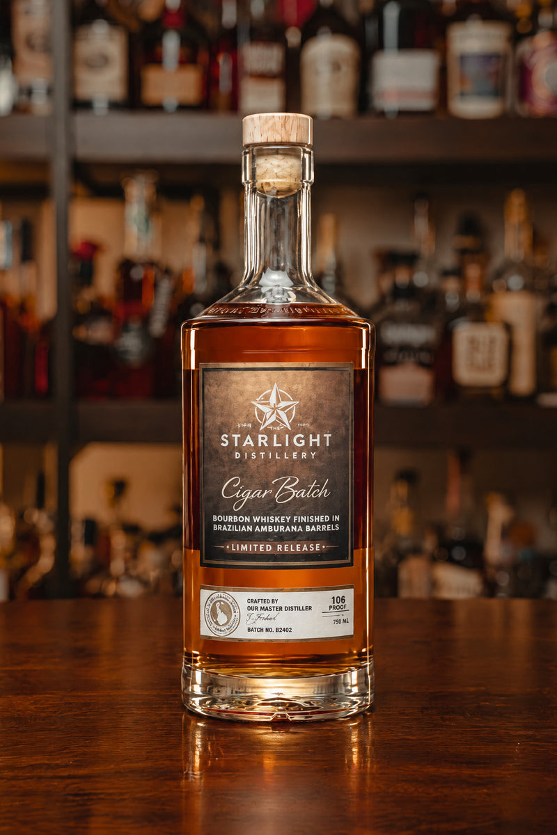 Starlight Distillery #B2402 “Cigar Batch” Bourbon Finished in Amburana Barrels