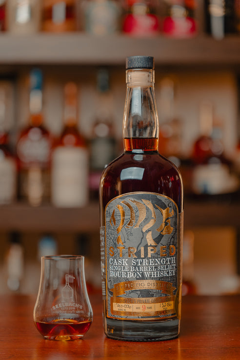 Striped Pig Single Barrel #006 132.86 proof - Selected by Seelbach's