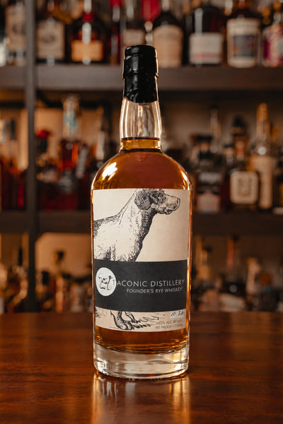 Taconic Distillery Founders Straight Rye Whiskey