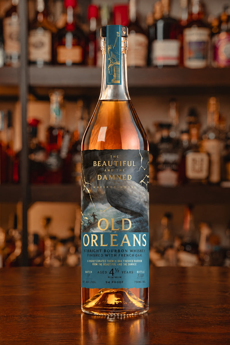 The Beautiful and The Damned Whiskey: Old Orleans Straight Bourbon Whiskey