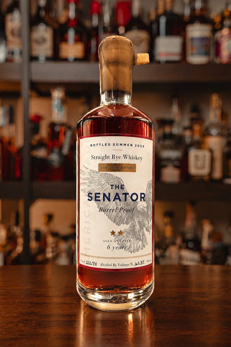 The Senator 6-Year Single Barrel 122.74 proof - Raleigh Bourbon Select Barrel Pick