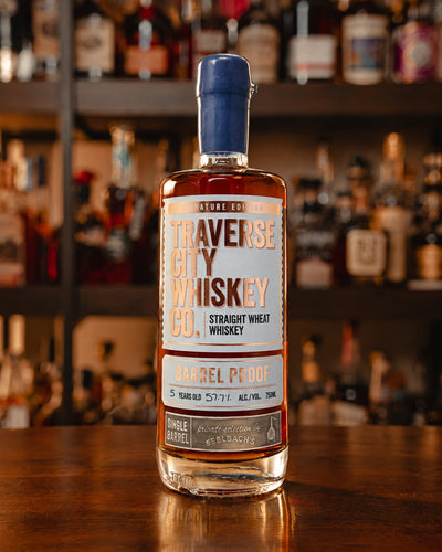 Traverse City Whiskey Co Single Barrel Wheat Whiskey W17-064 115.36 proof - Selected by Seelbach's