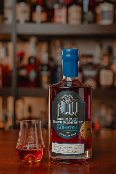 NULU 8-Year Double Oaked Wheated Bourbon  #W121 110 proof - Selected by Seelbach's