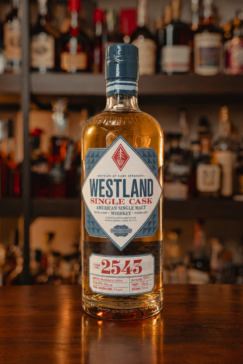 Westland Single Cask American Single Malt Whiskey "Fruit of the Earth" #2543 116.2 Proof - Selected by Jack Rose Dining Saloon