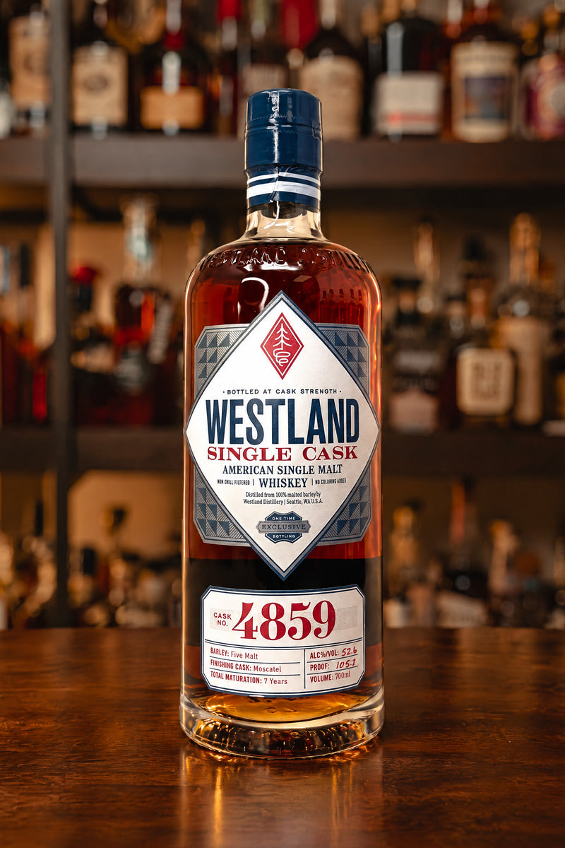 Westland Single Casks #4859 7-Years "Moscatel" 105.2 proof - Selected by T8ke & r/bourbon