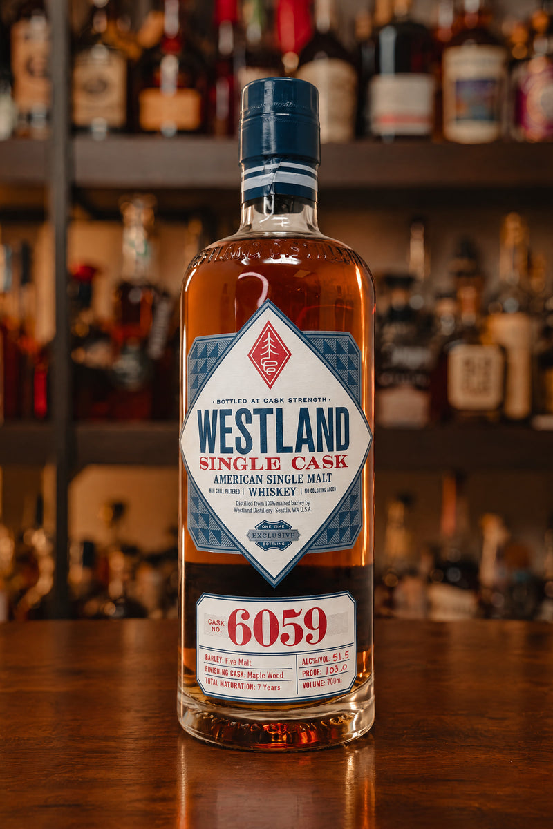 Westland Single Casks #6059 7-Year "Maple Wood" 103 proof - Selected by T8ke & r/bourbon