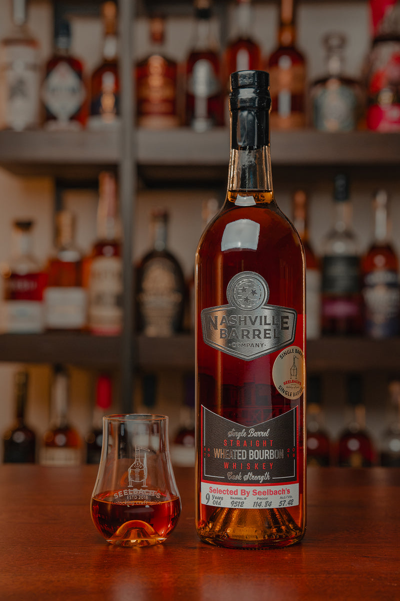 Nashville Barrel Co. 9-Year Wheated Single Barrel Bourbon #9512 - Selected by Seelbach's