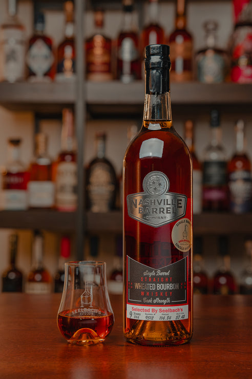 Nashville Barrel Co. 9-Year Wheated Single Barrel Bourbon #9512 - Selected by Seelbach's