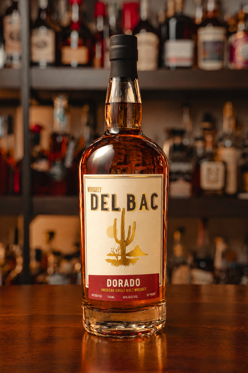Whiskey Del Bac Dorado American Single Malt Whiskey