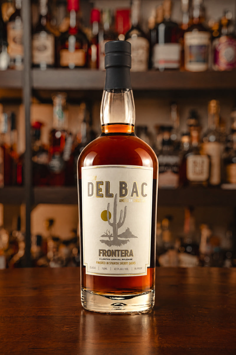 Whiskey Del Bac Frontera Single Malt Finished in Pedro Ximénez Sherry botas Barrels Limited Edition