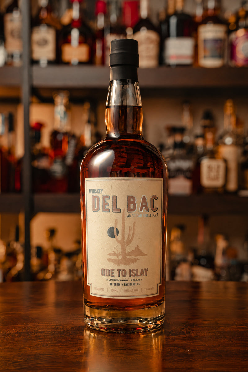 Whiskey Del Bac Ode to Islay Single Malt Finished in Rye Barrels Limited Edition