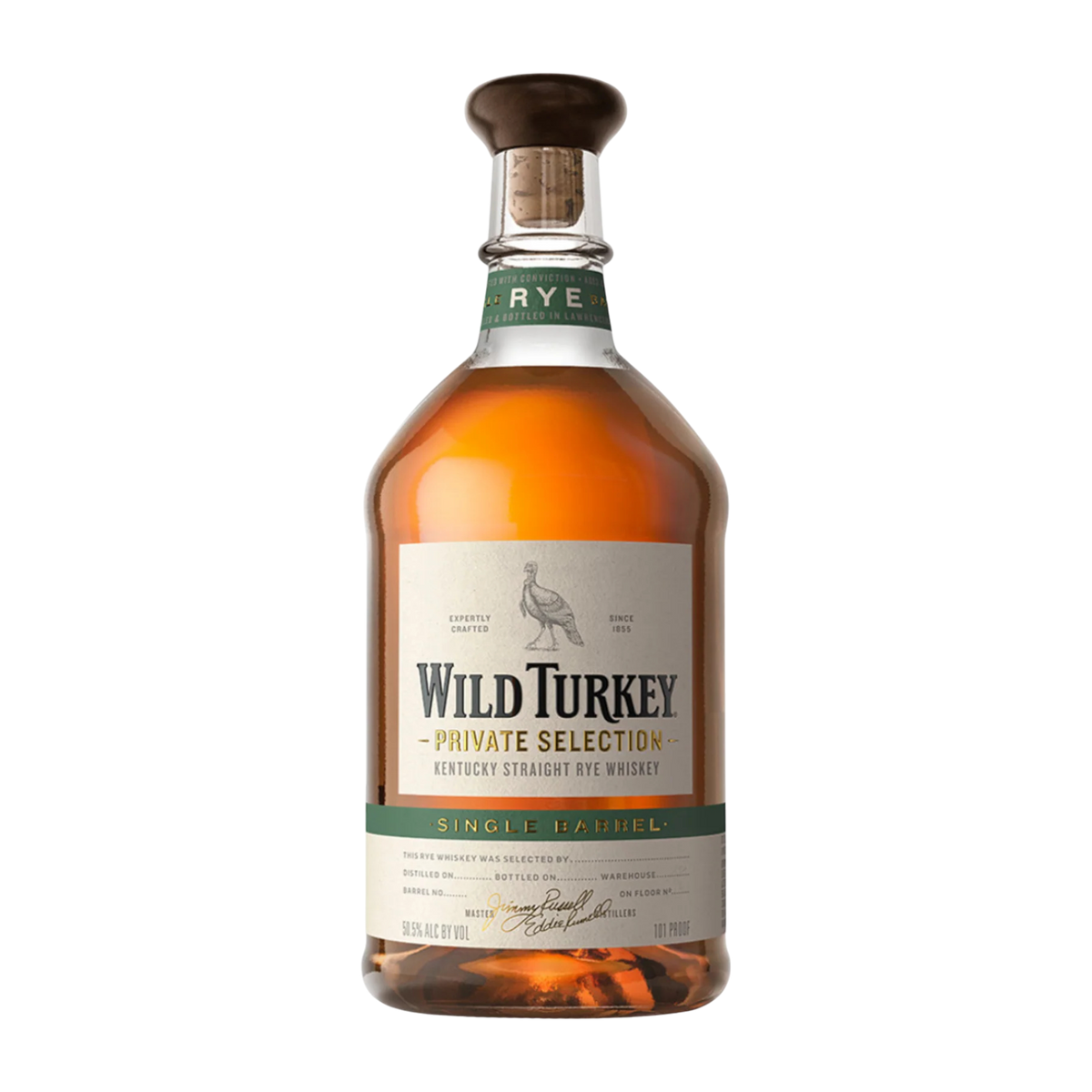 Wild Turkey Single Barrel Rye #25-6098 101 proof - Selected by