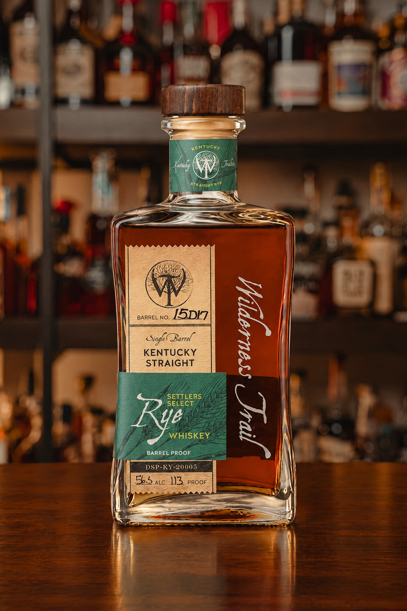 Wilderness Trail Settlers Select Barrel Proof Straight Rye Whiskey