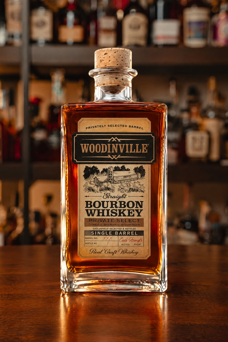 Woodinville Whiskey Co. Single Barrel Bourbon #9758 114.58 proof - Selected by Seelbach's