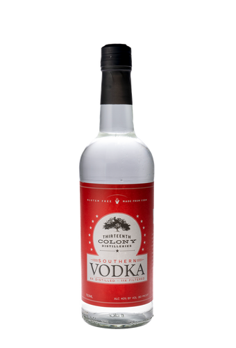 13th Colony Distillery Southern Vodka 80 Proof - 750ml