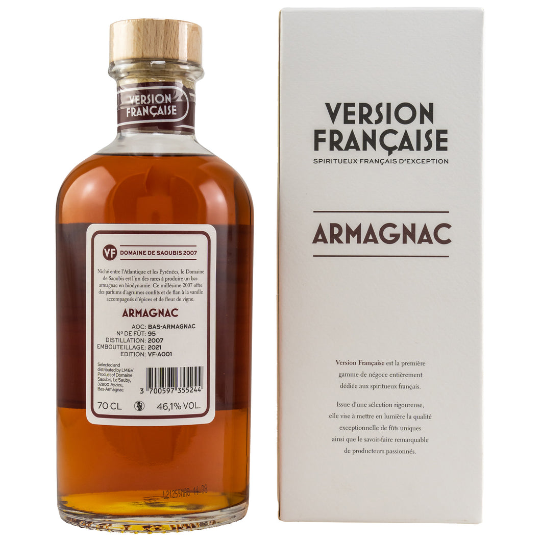 Version Francaise Domaine de Saoubis Armagnac 2007 – Seelbach's