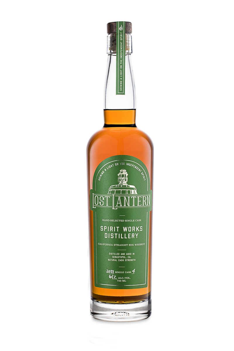 Lost Lantern 2021 Single Cask #4: Spirit Works California Straight Rye Whiskey