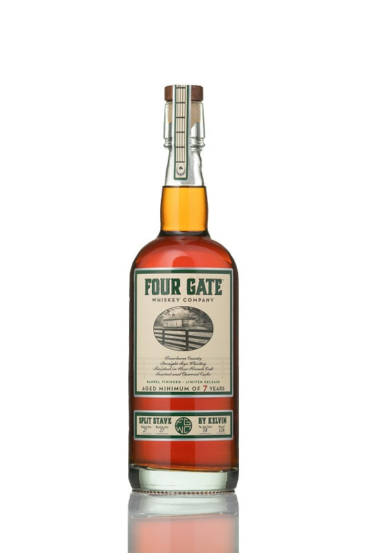 Four Gate Whiskey Company Batch 27 - Split Stave by Kelvin French Oak Rye