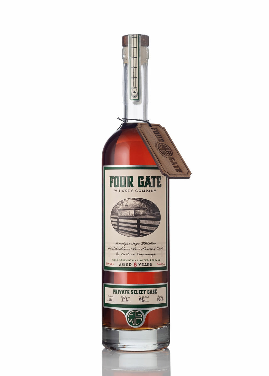 Four Gate Whiskey Private Select Indiana Rye - Seelbach's Barrel No. 16