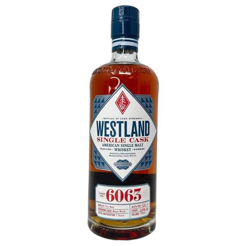 Westland Single Casks #6063 104.2 proof - Selected by T8ke & r/bourbon