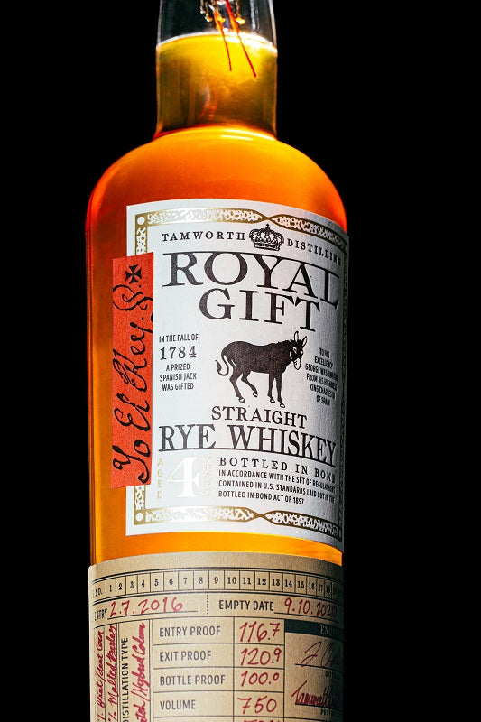 Tamworth Distilling Royal Gift Straight Rye Whiskey
