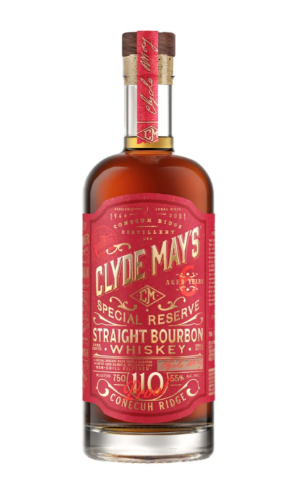 Clyde May's Straight Bourbon Whiskey 110 Proof