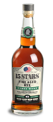 15 STARS First West Straight Rye Whiskey