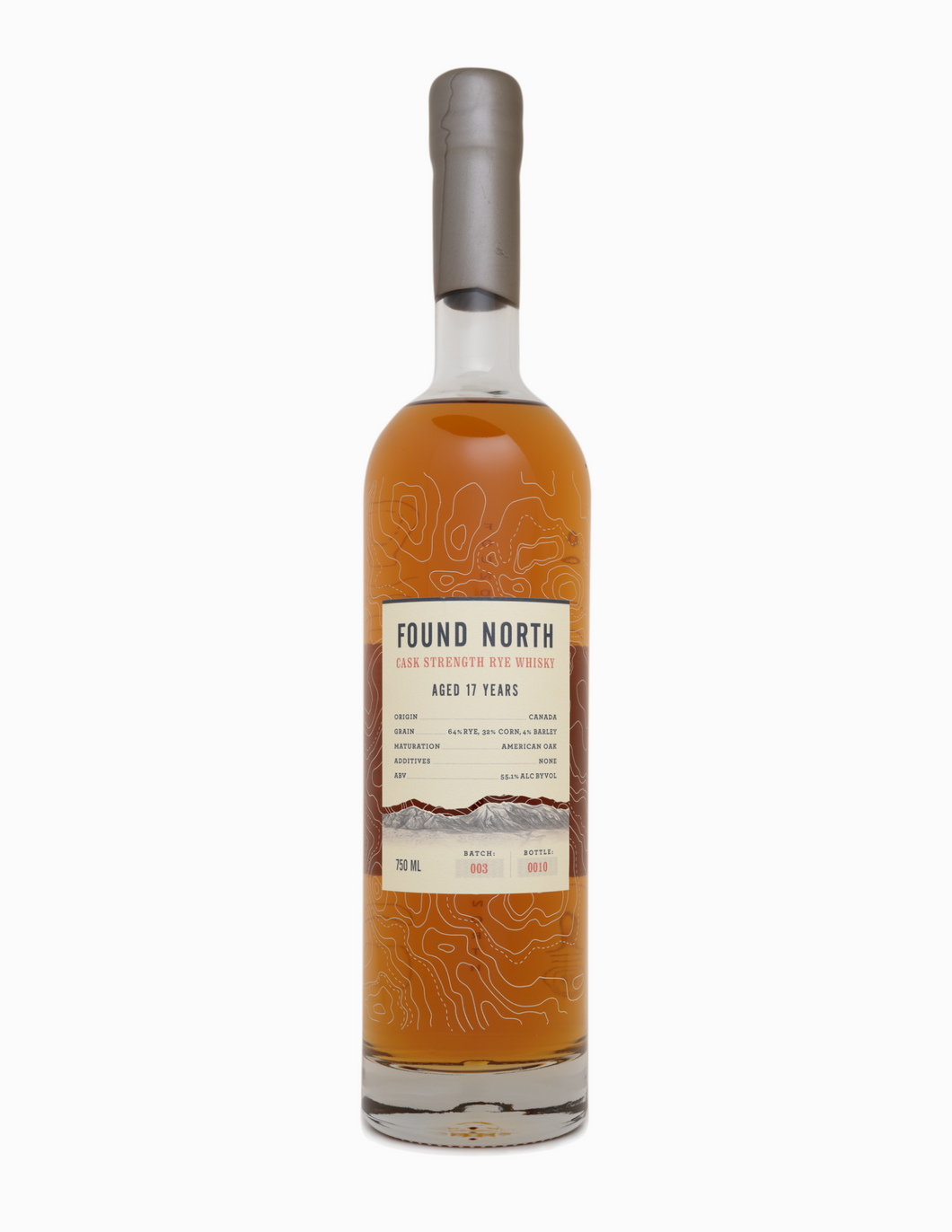 Found North Cask Strength Rye Whisky Batch 003