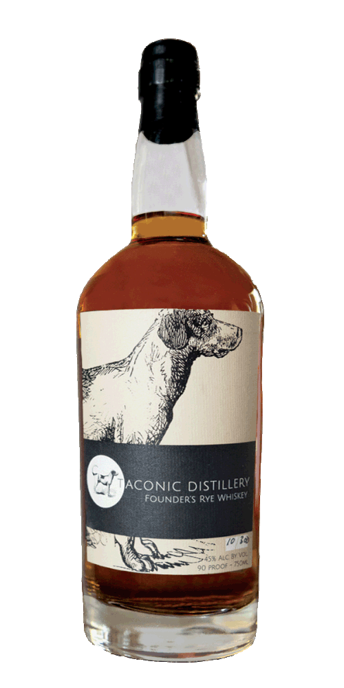 Taconic Distillery Founders Straight Rye Whiskey