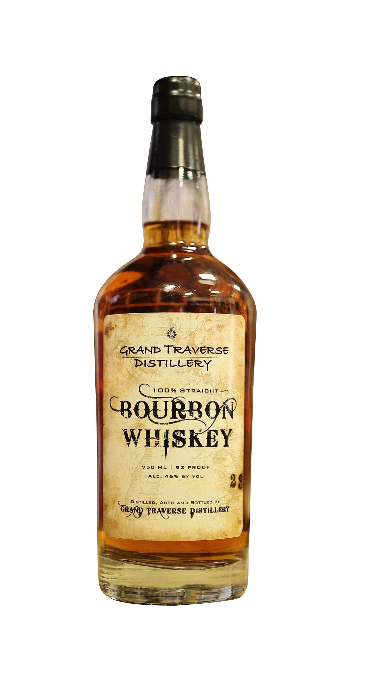 Grand Traverse Distillery Wine Cask Bourbonのボトル画像