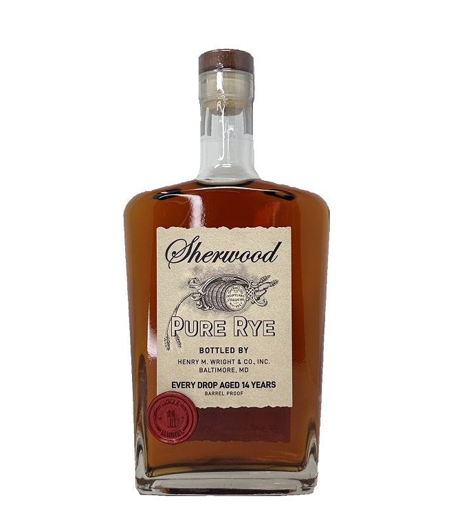 Maryland Heritage Series Sherwood 14-Year Straight Rye Whiskey - Single Barrel #011