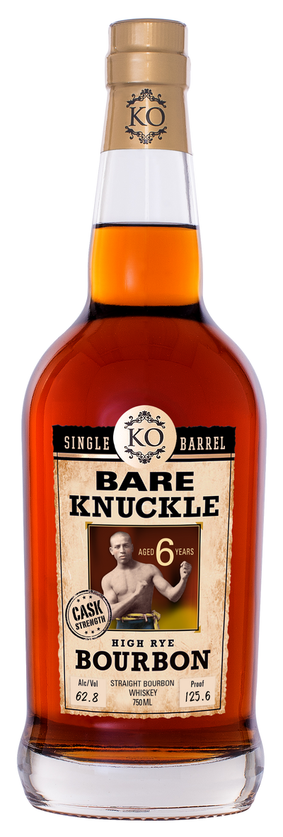 KO Distilling Bare Knuckle High Rye Bourbon Cask Strength 6 Year
