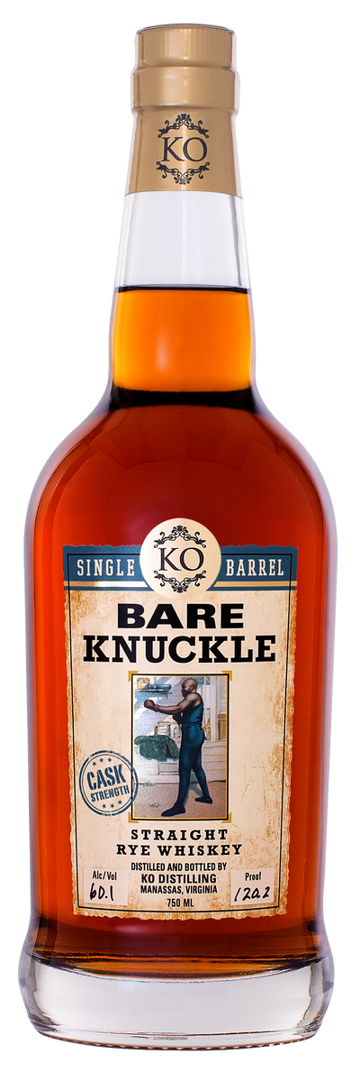KO Distilling Bare Knuckle Rye Whiskey Cask Strength