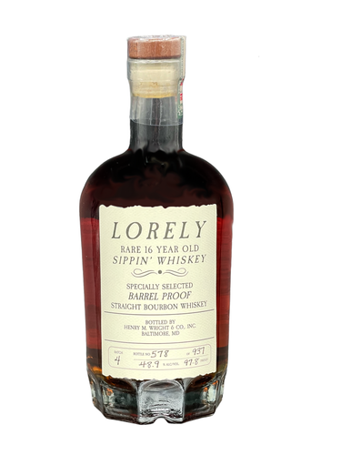 Maryland Heritage Series Lorely 16-Year Straight Bourbon Whiskey