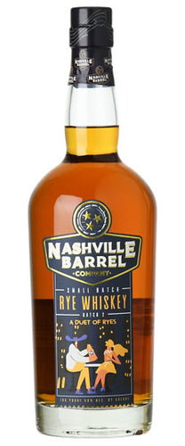 Nashville Barrel Co. Small Batch Rye Batch 2
