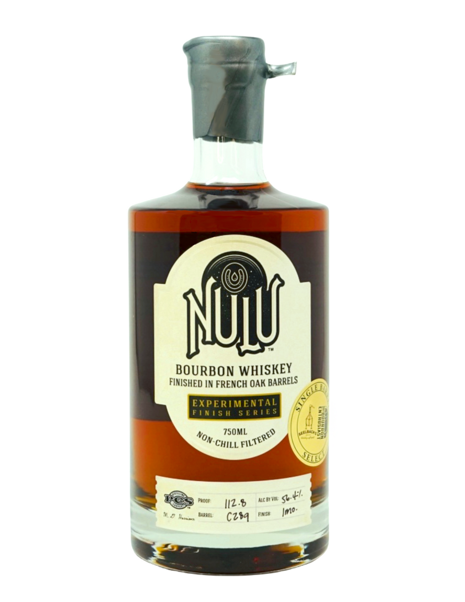 Nulu French Oak Finished #C289 112.8 Proof "Gucci Oak" Single Barrel Bourbon - Selected by Bourbon Enthusiast & Seelbach's